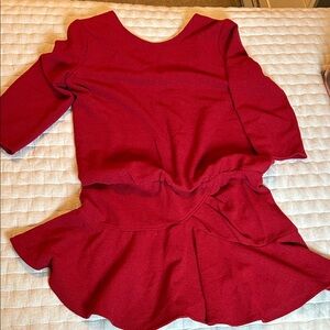 ba&sh Elegant Red Mini Dress